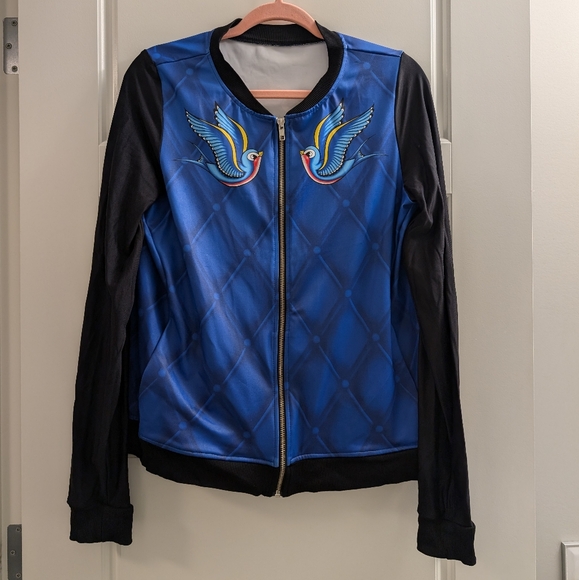 BlackMilk Snow White GF Bomber - Picture 3 of 8